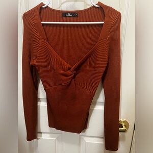 Lillusory Women’s Twist Knot Sweater